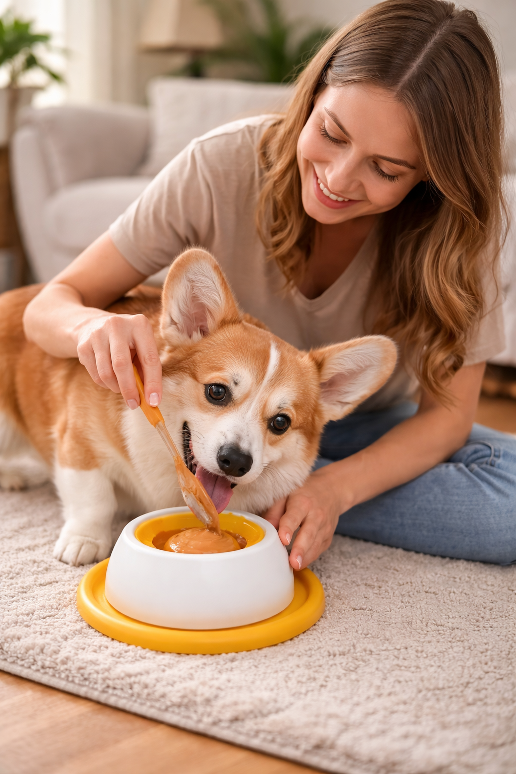 Interactive Pet Lick Toy - Self-Soothing Snack Bowl